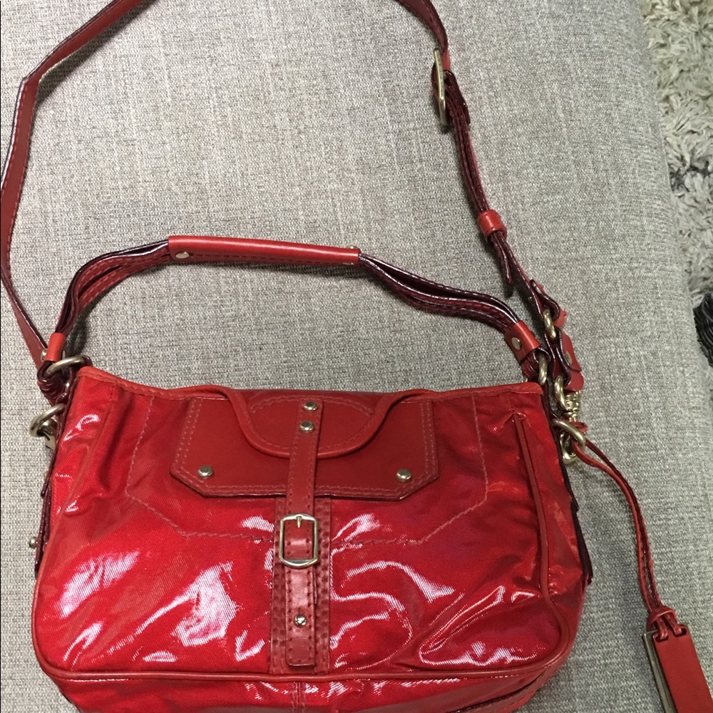 Gryson red leather shoulder bag great gift idea